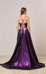5 of 6 Jadore J18050 Dress Purple