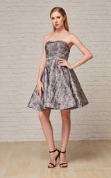 3 of 4 Jadore J18075 Dress Frost