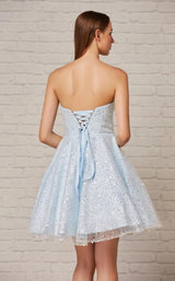 5 of 6 Jadore J18079 Dress Pearl-Blue