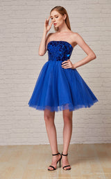 3 of 6 Jadore J18082 Dress Royal
