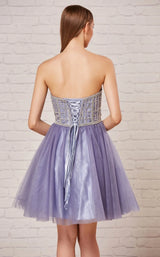 3 of 4 Jadore J18083 Dress Lavender
