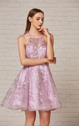 2 of 4 Jadore J18085 Dress Lilac