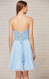 4 of 4 Jadore J18088 Dress French-Blue