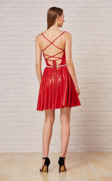 6 of 6 Jadore J18090 Dress Red