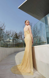 3 of 5 Jadore J19004 Dress Champagne