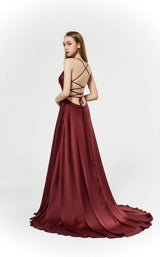 6 of 7 Jadore J19026 Dress Berry