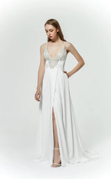 2 of 7 Jadore J19026 Dress Ivory