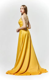4 of 7 Jadore J19026 Dress Yellow