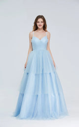 1 of 4 Jadore J20003 Dress Sky