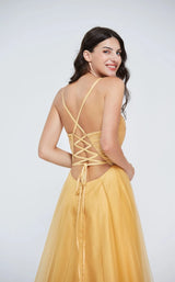 6 of 6 Jadore J20005 Dress Gold