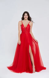 3 of 6 Jadore J20005 Dress Red