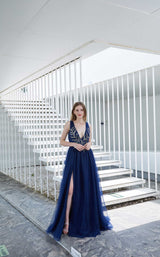 2 of 5 Jadore J20017 Dress Navy