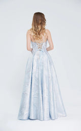 4 of 4 Jadore J20019 Dress Ice-Blue