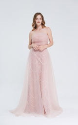 3 of 6 Jadore J20028 Dress Dusty-Pink