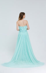 5 of 6 Jadore J20034 Dress Aqua