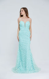 2 of 6 Jadore J20034 Dress Aqua