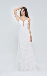 1 of 6 Jadore J20034 Dress Ivory