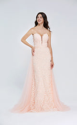 3 of 6 Jadore J20034 Dress Pink