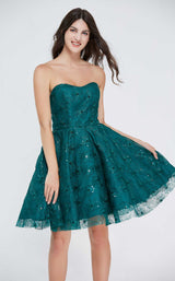 3 of 6 Jadore J20071 Dress Emerald