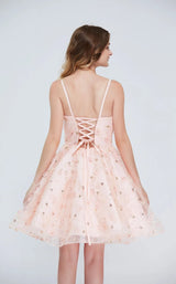 4 of 5 Jadore J20073 Dress Blush-Pink