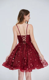 3 of 5 Jadore J20073 Dress Wine