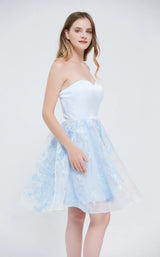 1 of 4 Jadore J20082 Dress Blue