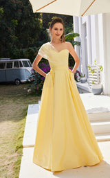 1 of 6 Jadore J21019 Dress Yellow