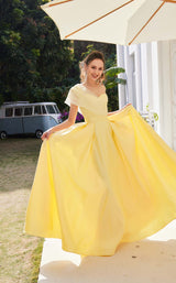 3 of 6 Jadore J21019 Dress Yellow