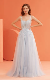 1 of 6 Jadore J22037 Light Blue