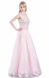 1 of 2 Jadore J4035T Dress Pink