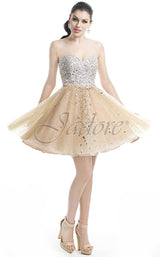 2 of 3 Jadore J5056 Dress Blush