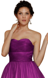 4 of 4 Jadore J5081b Dress Magenta