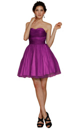 2 of 4 Jadore J5081b Dress Magenta