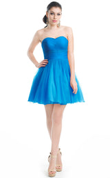 1 of 2 Jadore J5081 Dress Turquoise
