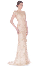 2 of 8 Jadore J5085B Dress Champagne