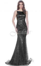 1 of 4 Jadore J7064 Dress Black
