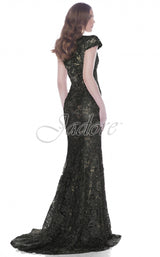 4 of 4 Jadore J7109 Dress Black-Nude