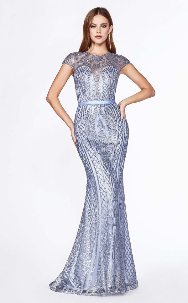 Cinderella Divine J768 Dress Smoky-Blue