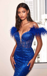 3 of 3 Cinderella Divine J826 Dress Royal