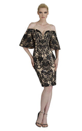 1 of 4 Janique JA3022 Black-Nude