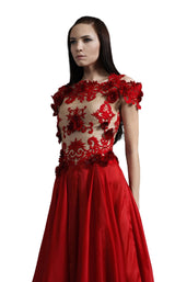 3 of 4 Revive by Tony Ward Jazzie Dress Red
