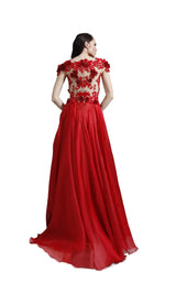 2 of 4 Revive by Tony Ward Jazzie Dress Red