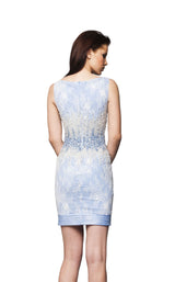 2 of 2 Revive by Tony Ward Jessa Dress Light-Blue