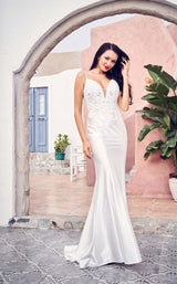 3 of 5 Jadore JM003 Dress Ivory