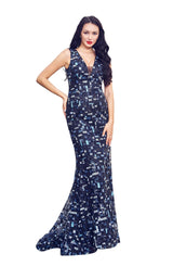 1 of 3 Jadore JM012 Dress Black