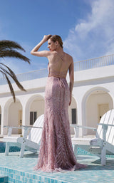 6 of 6 Jadore JM101 Dress Dusty-Pink