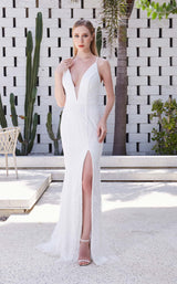 2 of 6 Jadore JM101 Dress Ivory