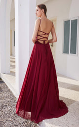 4 of 5 Jadore JM103 Dress Wine