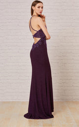 3 of 4 Jadore JM111 Dress Plum