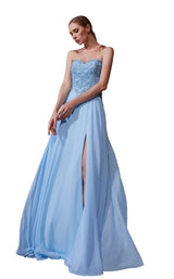 2 of 6 Jadore JM115 Dress French-Blue